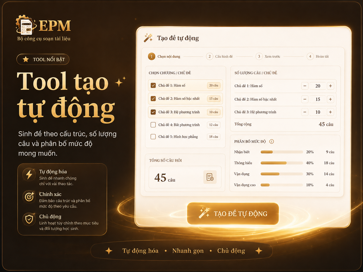 Tool tạo tự động